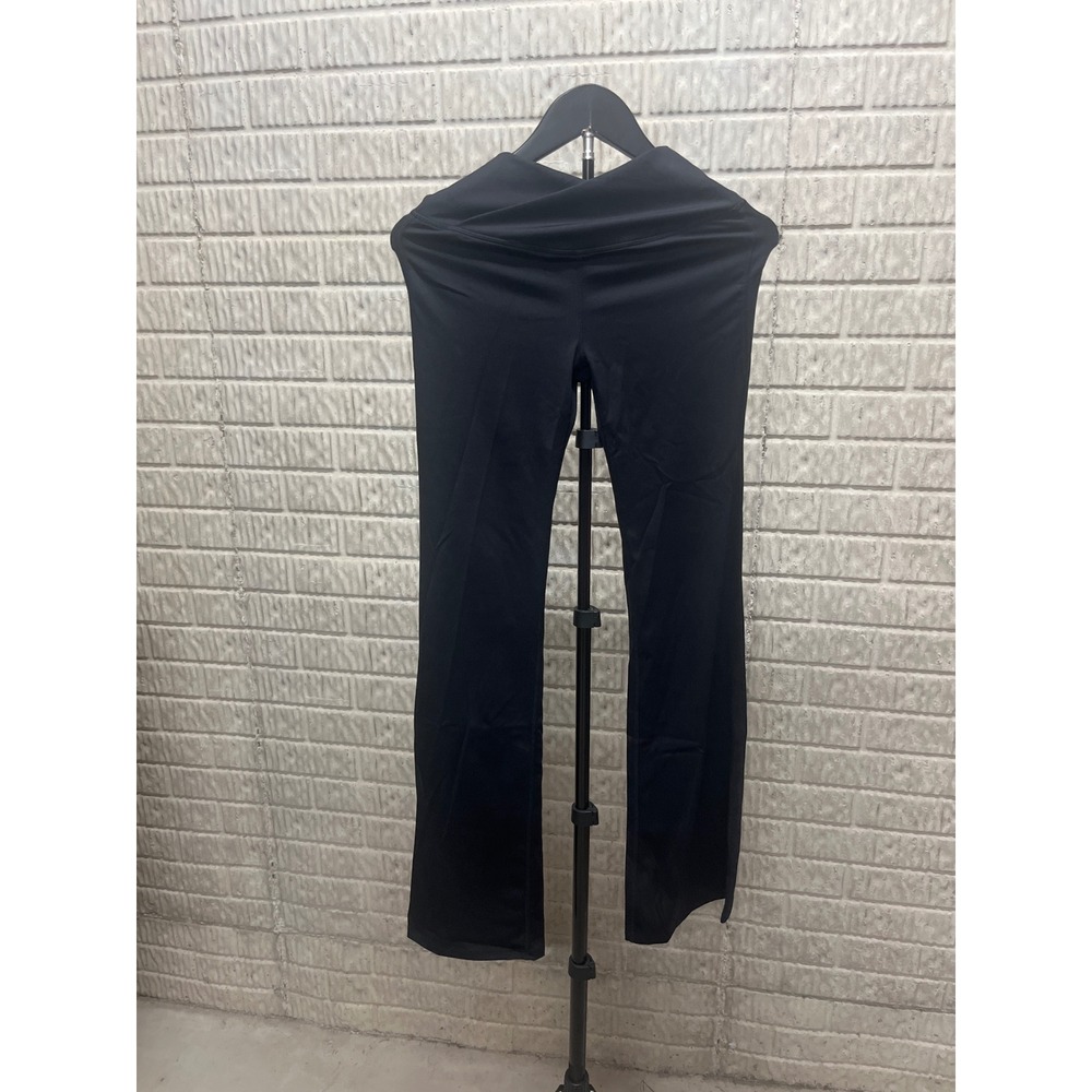 Cupshe Womens Black Flare Yoga Pants High Waisted Bootcut Leggings Size M New